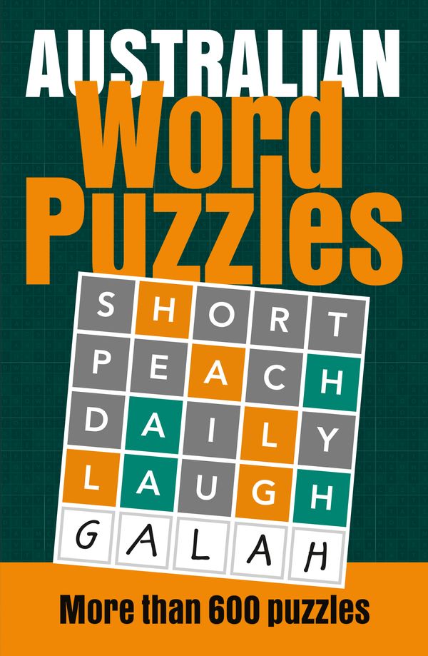 Cover Art for 9781761263859, Australian Word Puzzles by Macmillan