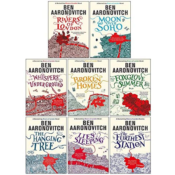 Cover Art for 9789123894246, Ben Aaronovitch Rivers of London Series Collection 8 Books Set (Rivers of London,Moon Over Soho,Whispers Under Ground,Broken Homes,Foxglove Summer,The Hanging Tree,Lies Sleeping,The Furthest Station) by Ben Aaronovitch