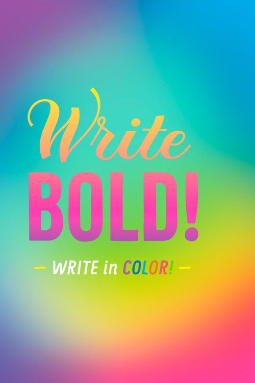 Cover Art for 9781452167909, Write Bold! by Chronicle Books