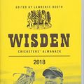 Cover Art for 9781472953575, Wisden Cricketers' Almanack 2018 by Lawrence Booth