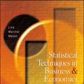 Cover Art for 9780071217378, Statistical Techniques in Business and Economics by Douglas A. Lind