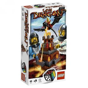 Cover Art for 5702014589704, Lava Dragon Set 3838 by Lego