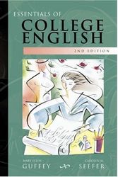 Cover Art for 9780324070651, Essentials of College English by Mary Ellen Guffey