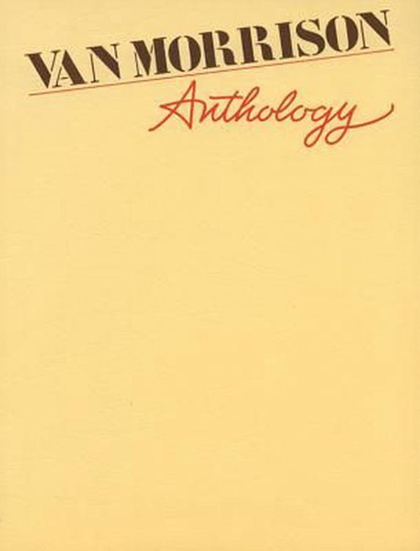 Cover Art for 9780769289670, Van Morrison: Anthology by Van Morrison