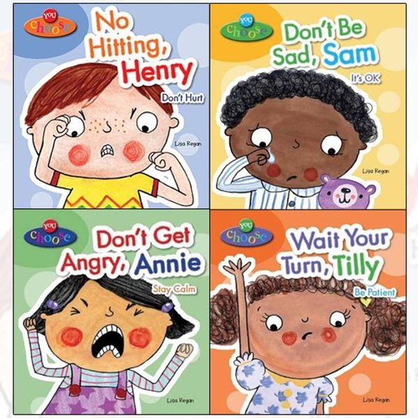 Cover Art for 9789123621507, Lisa Regan You Choose 4 Books Collection Set - No Hitting, Henry, Don't Get Angry, Annie, Wait Your Turn, Tilly, Don't Be Sad, Sam by Lisa Regan