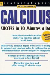 Cover Art for 9781576855362, Calculus Success in 20 Minutes a Day by Christopher Thomas