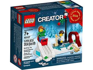 Cover Art for 0673419212595, Winter Skating Scene Set 40107 by LEGO