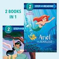 Cover Art for B072W6C4H3, Ariel Is Fearless/Jasmine Is Helpful (Disney Princess) (Step into Reading) by Liz Marsham, Suzanne Francis