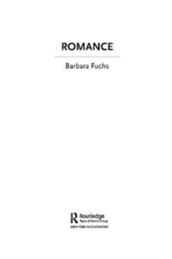 Cover Art for 9781134615261, Romance by Barbara Fuchs