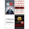 Cover Art for 9789124217730, The New Tsar, A Very Stable Genius, A Warning[Hardcover] & Siege Trump Under Fire 4 Books Collection Set by Stephen Lee Myers, Carol Leonnig, Philip Rucker, Anonymous, Michael Wolff