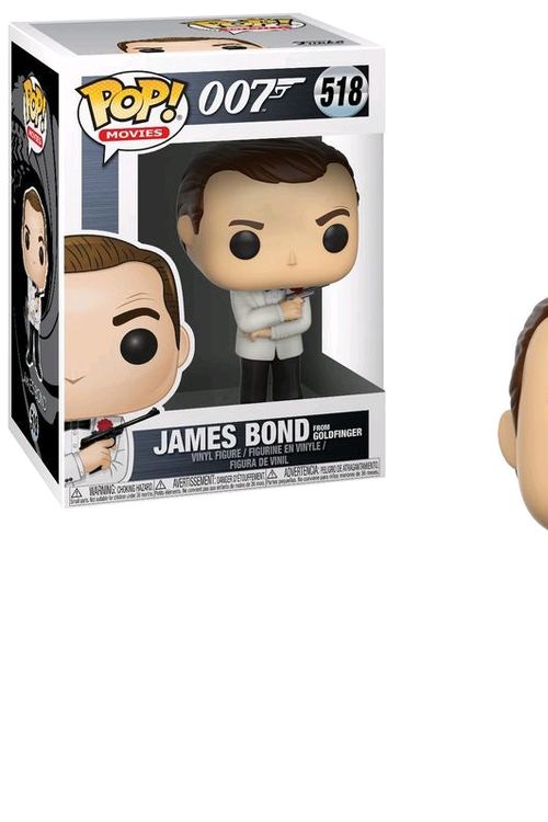 Cover Art for 0889698262484, Pop James Bond Sean Connery White Tuxedo Vinyl Figure by POP