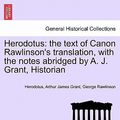 Cover Art for 9781241451578, Herodotus by Herodotus, Arthur James Grant, George Rawlinson