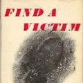 Cover Art for 9780745128689, Find a Victim by Ross Macdonald