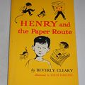 Cover Art for 9780688253806, Henry and the Paper Route by Beverly Cleary