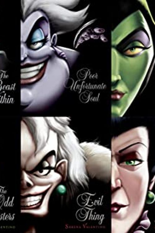 Cover Art for B09C2SHYR1, Disney Villains Book Set 1-8 by Serena Valentino