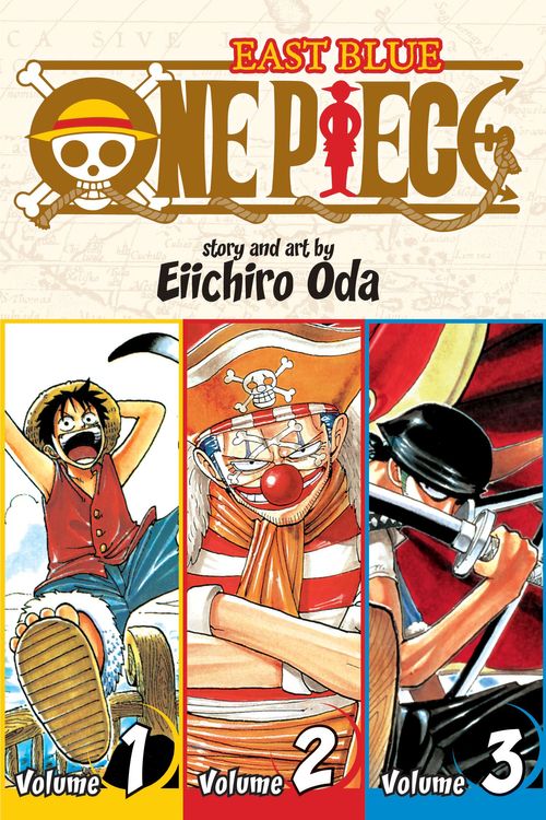 Cover Art for 9781421536255, One Piece, Volumes 1-3 by Eiichiro Oda