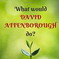 Cover Art for 9781709422935, What would DAVID ATTENBOROUGH do?: Notebook/notepad/diary/journal for all David Attenborough lovers. | 80 black lined pages | A4 | 8.5x11 inches by Erik Wilson