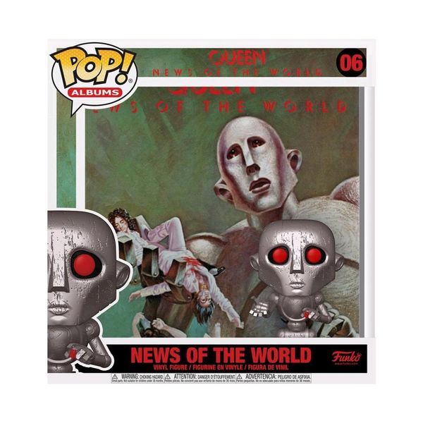 Cover Art for 0889698530811, FUNKO POP! Albums: Queen - News of The World (MT) by Funko