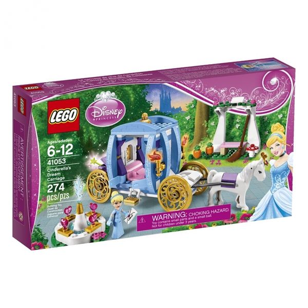 Cover Art for 0673419210829, Cinderella's Dream Carriage Set 41053 by LEGO