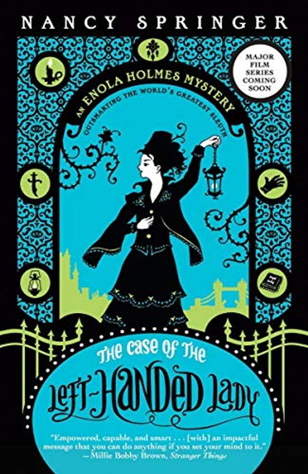 Cover Art for 9780593403907, The Case of the Left-Handed Lady: An Enola Holmes Mystery by Nancy Springer