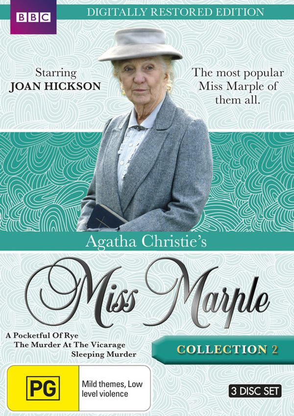 Cover Art for 9322225214996, Agatha Christie's Miss Marple: Collection 2 [A Pocketful of Rye/The Murder at the Vicarage/ Sleeping Murder] [Restored Edition] [NON-UK Format / PAL / Region 4 Import - Australia] by 