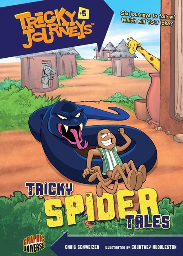 Cover Art for 9781467735544, 05 Tricky Spider Tales by Chris Schweizer, Courtney Huddleston