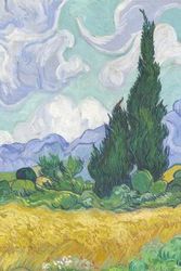Cover Art for 9781787558885, Jigsaw: Vincent van Gogh: Wheatfield with Cypress (1000-piece) by Flame Tree Studio