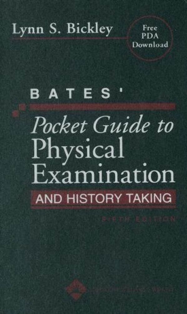 Cover Art for B00E6TOR0U, Bates' Pocket Guide to Physical Examination and History Taking (Professional Guide Series) 5th (fifth) Edition by Bickley MD, Lynn S., Szilagyi, Peter G. published by Lippincott Williams & Wilkins (2005) by 