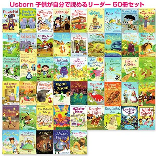 Usborne My First Reading Library 50 Books Set Collection - Read At