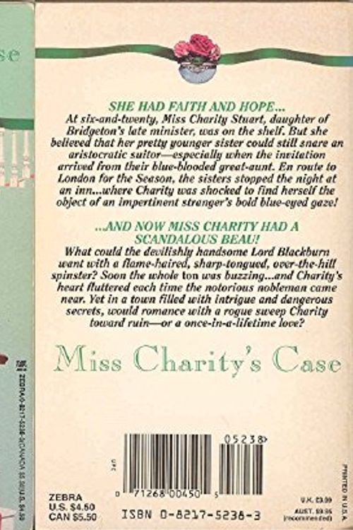 Cover Art for 9780821752388, Miss Charity's Case by Jo Ann Ferguson