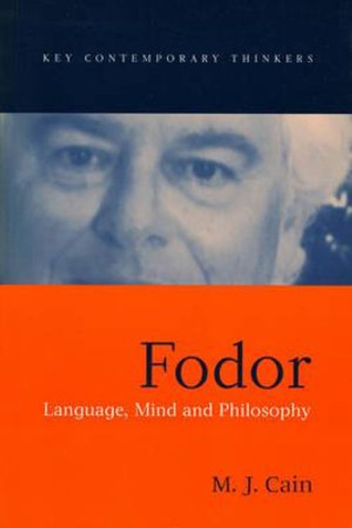 Cover Art for 9780745624723, Fodor by Mark J. Cain