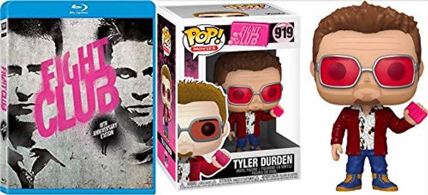 Cover Art for 0795777644907, Tyler Brad Pitt Durden Bare Knuckle Boxing/ No Shirt: Fight Club (Blu-Ray 10 Year Anniversary Smell The Soap Edition) + Funko POP! Movies: Fight Club - Tyler Durden # 919 David Fincher/ Norton Bundle by Unknown