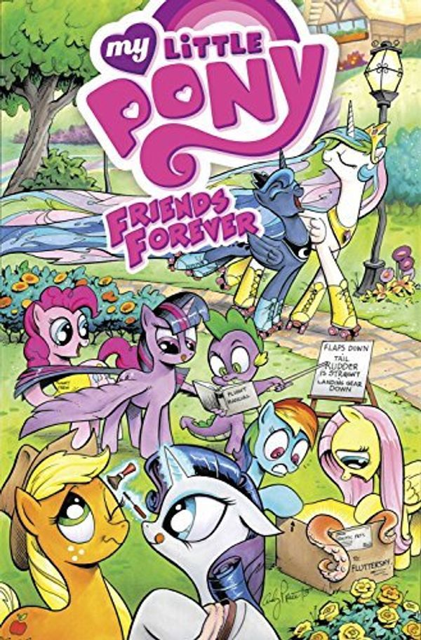 Cover Art for B01FIWUJ0K, My Little Pony: Friends Forever Volume 1 by Alex de Campi Jeremy Whitley Ted Anderson Rob Anderson Amy Mebberson(2014-07-08) by Alex Campi Jeremy Whitley Ted Anderson Rob Anderson Amy De Mebberson