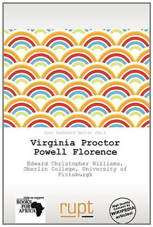 Cover Art for 9786139049646, Virginia Proctor Powell Florence by 