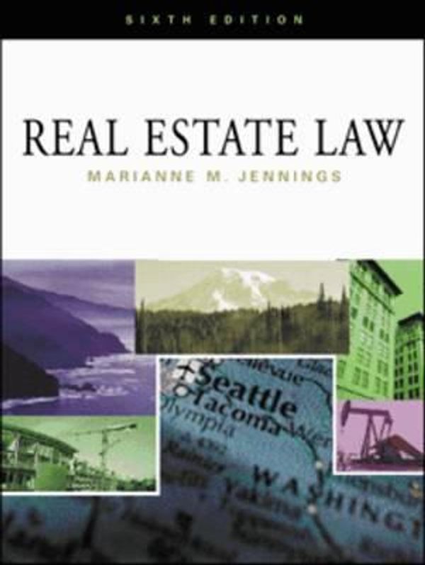 Cover Art for 9780324061987, Real Estate Law by Marianne Jennings