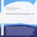 Cover Art for 9781305860612, MindTap Anthropology, 1 term (6 months) Printed Access Card for Haviland/Prins/McBride/Walrath's Cultural Anthropology: The Human Challenge, 15th Edition (MindTap Course List) by William A. Haviland, Harald E. l. Prins, Walrath