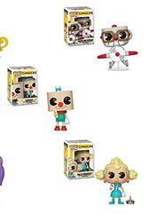 Cover Art for B07JHGDX6H, Funko Pop! Games: Cuphead S2 Set of 5: Cala Maria, Cuppet, Sally Stageplay, Aeroplane Cuphead Ms. Chalice by Unknown