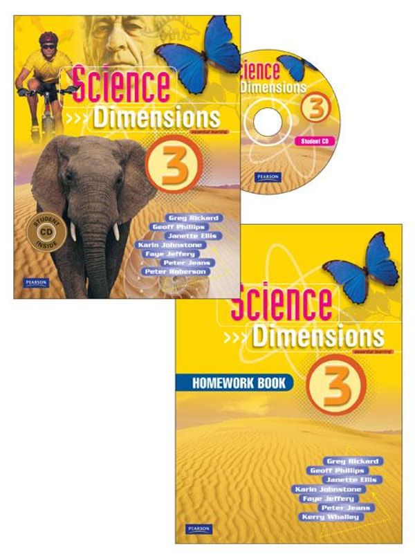 Cover Art for 9780733956560, Science Dimensions 3: Complete Student Pack by Greg Rickard