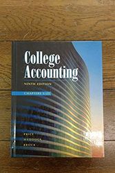 Cover Art for 9780028046136, College Accounting Chapters 1-25 by John Ellis Price