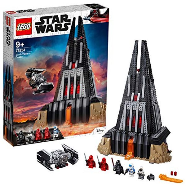 Cover Art for 5702016391411, LEGO 75251 Star Wars Darth Vader’s Castle Building Set with TIE Advanced Fighter Model and 2 Dark Lord Minifigures by 
