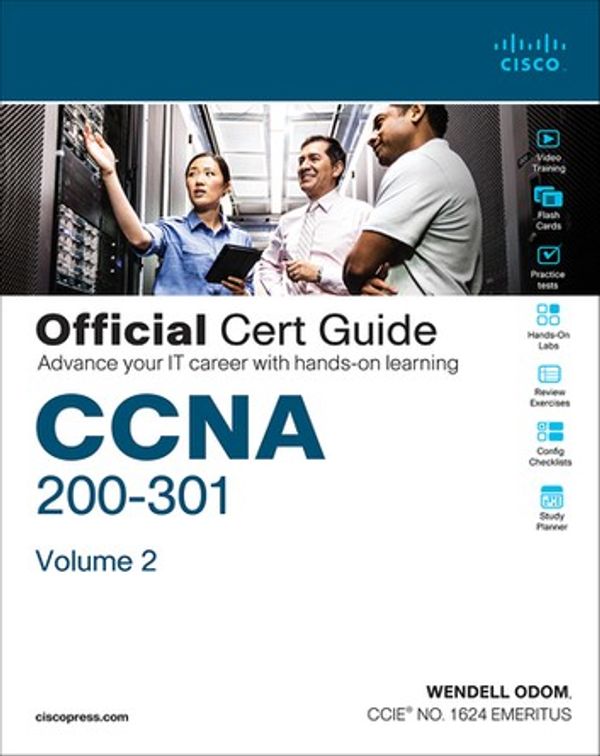Cover Art for 9780135262733, CCNA 200-301 Official Cert Guide, Volume 2 by Wendell Odom