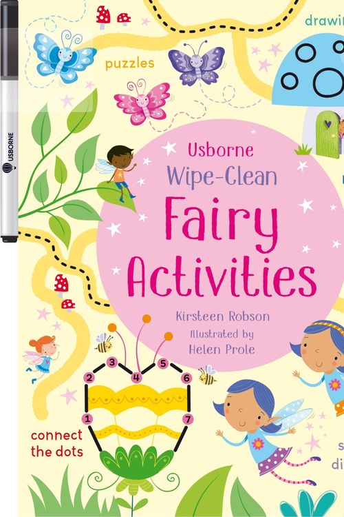 Cover Art for 9781805071570, Wipe-Clean Fairy Activities by Helen Prole