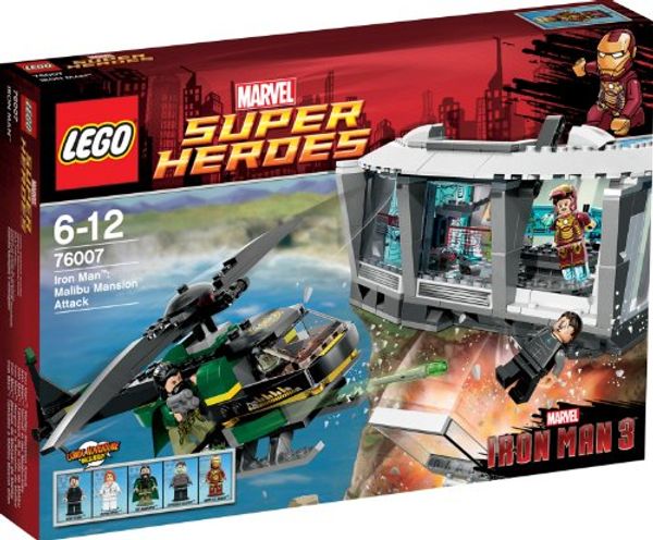 Cover Art for 5702014972728, Iron Man: Malibu Mansion Attack Set 76007 by Lego