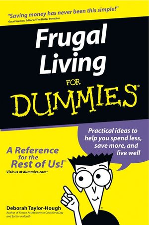 Cover Art for 9780764554032, Frugal Living for Dummies by Taylor-Hough, Deborah