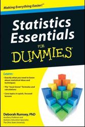 Cover Art for 9780470618394, Statistics Essentials For Dummies by Deborah J. Rumsey