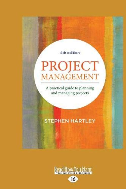 Cover Art for 9781525273216, Project Management by Stephen Hartley