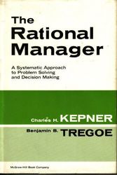Cover Art for 9780703417534, New Rational Manager by Kepner Charles