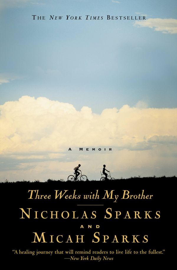 Cover Art for 9780446694858, Three Weeks with My Brother by Nicholas Sparks