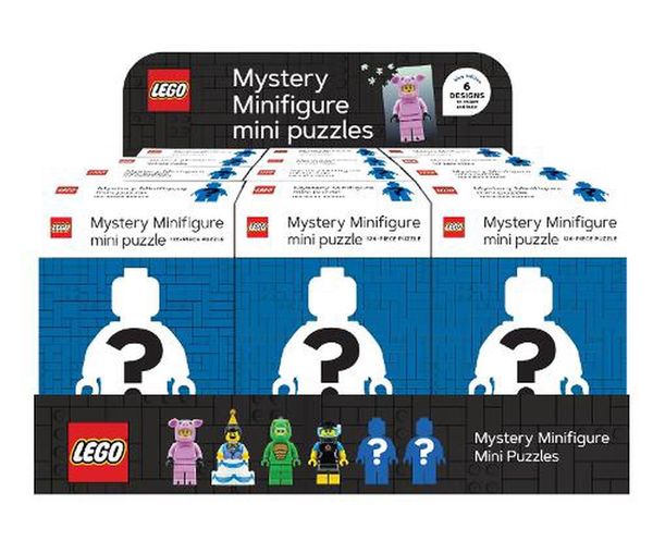 Cover Art for 9781797218823, LEGO Mystery Minifigure Puzzles Blue Edition 12 Copy CDU by Chronicle