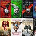 Cover Art for B01BPQ5GXI, Books 1-8 in Naomi Novik's Temeraire Series (His Majesty's Dragon,Throne of Jade, Black Powder War, Empire of Ivory, Victory of Eagles,Tongues of Serpents, Crucible of Gold, Blood of Tyrants) by Naomi Novik
